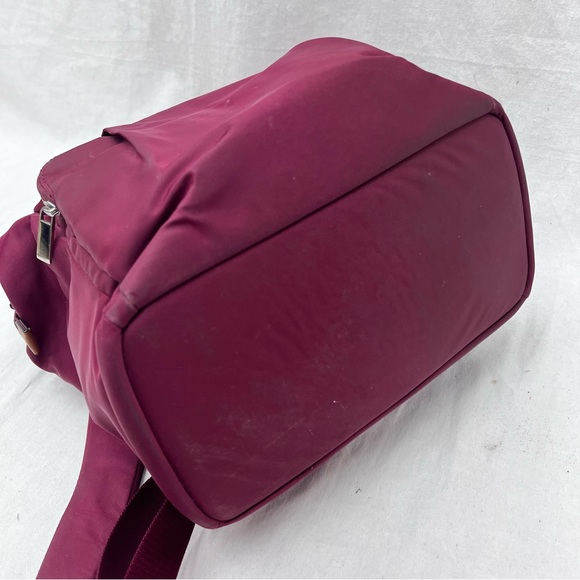 Tumi Maroon Red Backpack daybag main image 4